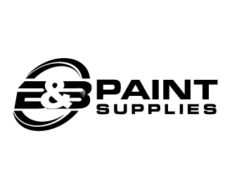 B & B Paint Supplies  logo design by art-design