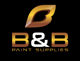 B & B Paint Supplies  logo design by Sibraj