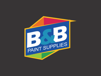 B & B Paint Supplies  logo design by MCXL