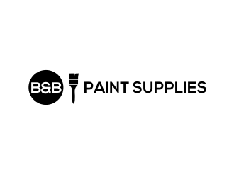 B & B Paint Supplies  logo design by kimora