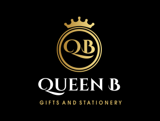 Queen B Gifts and Stationery logo design by JessicaLopes