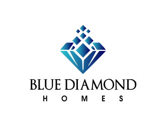 Blue Diamond Homes logo design by JessicaLopes