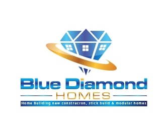 Blue Diamond Homes logo design by ZQDesigns