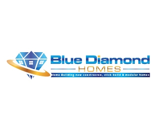 Blue Diamond Homes logo design by ZQDesigns