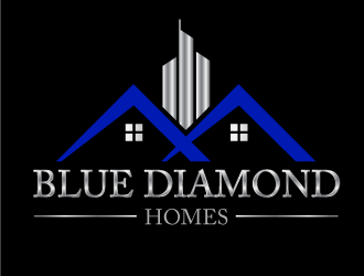 Blue Diamond Homes logo design by Muhammad_Abbas