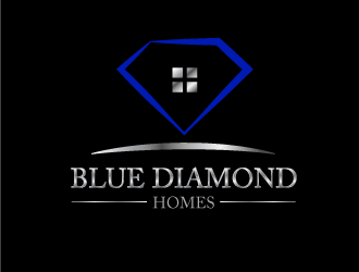 Blue Diamond Homes logo design by Muhammad_Abbas