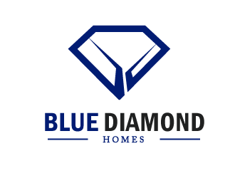 Blue Diamond Homes logo design by Muhammad_Abbas