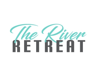 The River Retreat logo design by 35mm