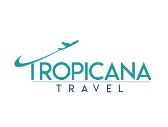 tropicana travel logo design by REDCROW