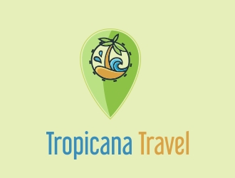 tropicana travel logo design by HannaAnnisa