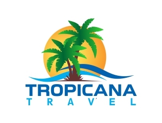 tropicana travel logo design by amazing