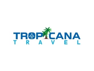 tropicana travel logo design by amazing
