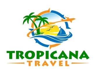 tropicana travel logo design by jaize