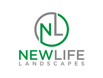 Newlife Landscapes logo design by rief