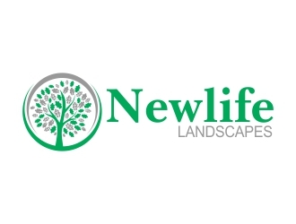 Newlife Landscapes logo design by mercutanpasuar