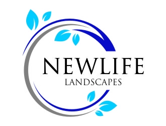 Newlife Landscapes logo design by jetzu