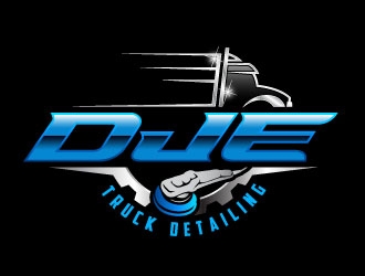 DJE Truck Detailing logo design by daywalker