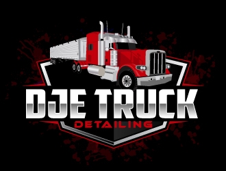 DJE Truck Detailing logo design by ElonStark