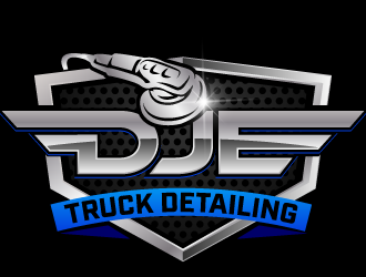DJE Truck Detailing logo design by jaize
