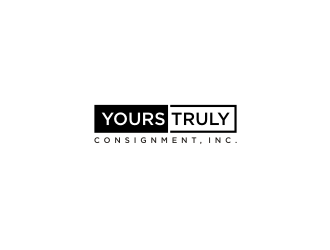 Yours Truly Consignment, Inc. logo design by LOVECTOR