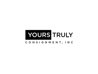 Yours Truly Consignment, Inc. logo design by LOVECTOR