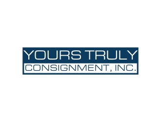 Yours Truly Consignment, Inc. logo design by mckris