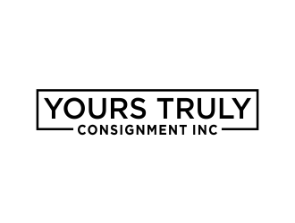 Yours Truly Consignment, Inc. logo design by akhi