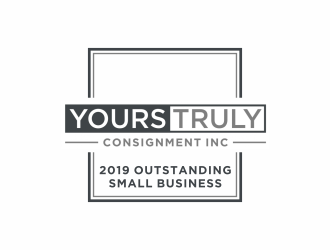 Yours Truly Consignment, Inc. logo design by santrie
