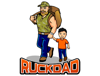 RuckDad logo design by haze