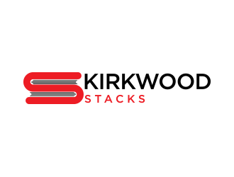 Kirkwood Stacks  logo design by Inlogoz