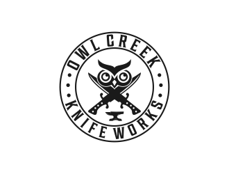 Owl Creek Knife Works logo design by ArRizqu