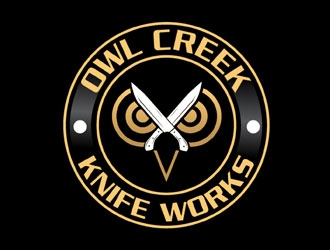 Owl Creek Knife Works logo design by frontrunner