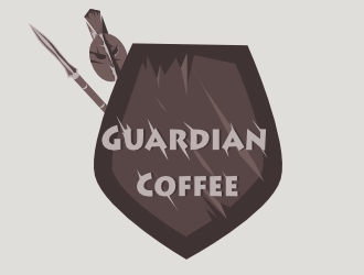 Guardian Coffee Company logo design by AikoLadyBug