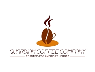 Guardian Coffee Company logo design by naldart