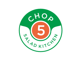CHOP5 Salad Kitchen logo design by tejo