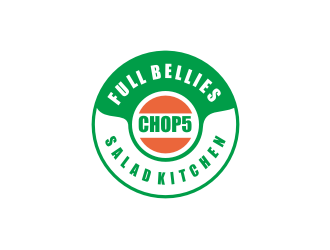 CHOP5 Salad Kitchen logo design by BintangDesign