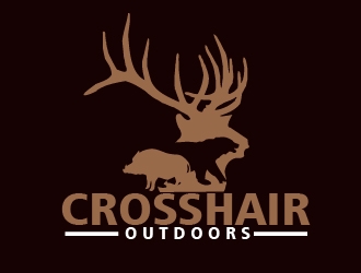 Crosshair Outdoors logo design by shravya