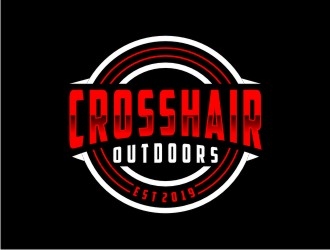Crosshair Outdoors logo design by bricton