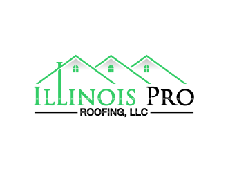 Illinois Pro Roofing, LLC logo design by qqdesigns