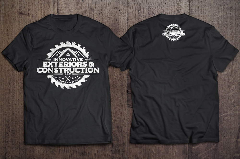 Innovative Exteriors & Construction LLC logo design by KHAI