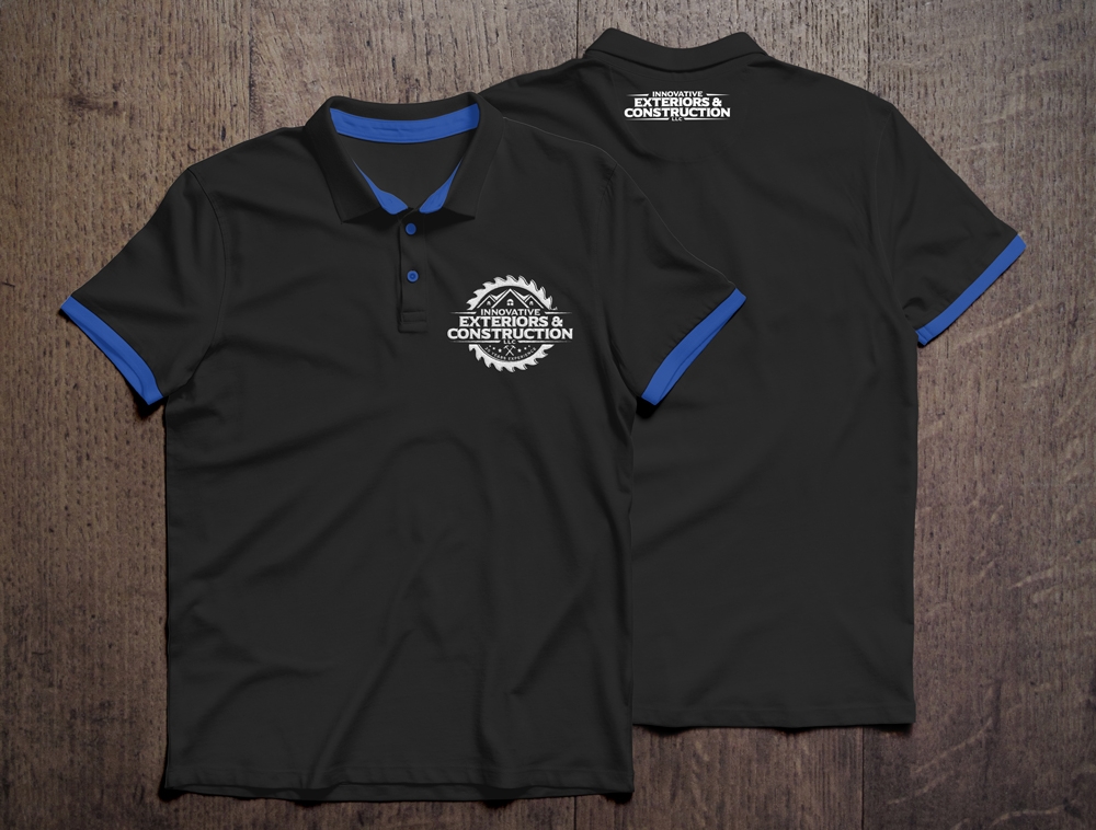 Innovative Exteriors & Construction LLC logo design by KHAI