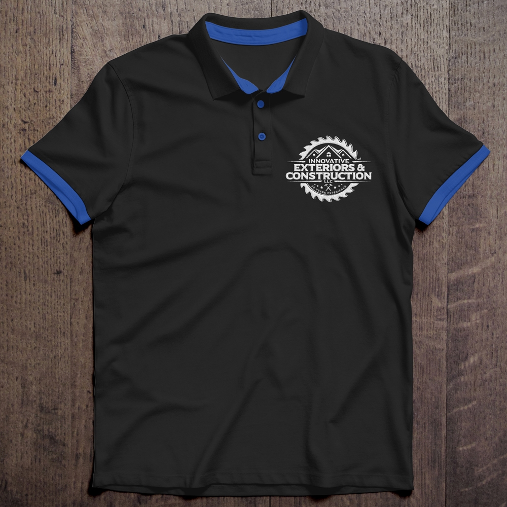 Innovative Exteriors & Construction LLC logo design by KHAI