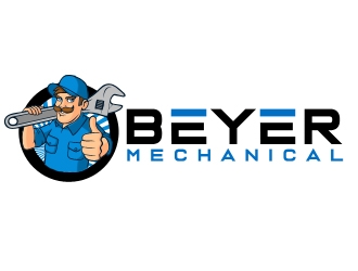 Beyer Mechanical logo design by Timoti