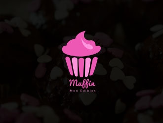 Muffin Man Edibles  logo design by GrafixDragon
