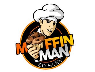 Muffin Man Edibles  logo design by veron