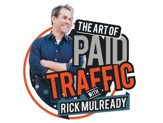 The Art of Paid Traffic with Rick Mulready logo design by gogo