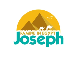 Joseph: Famine in Egypt logo design by MarkindDesign