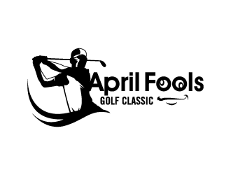April Fools Golf Classic logo design by torresace
