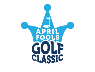 April Fools Golf Classic logo design by pencilhand