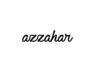 azzahar jeans logo design by pencilhand